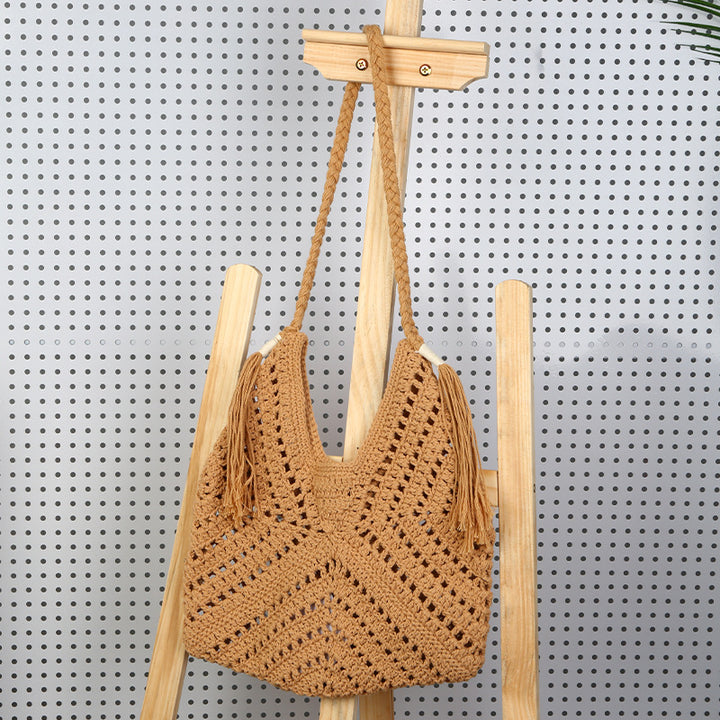 Crocheted Shoulder Bag Bowlift