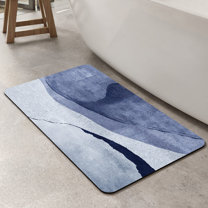 Stylish Decorative Bath Mat Bowlift
