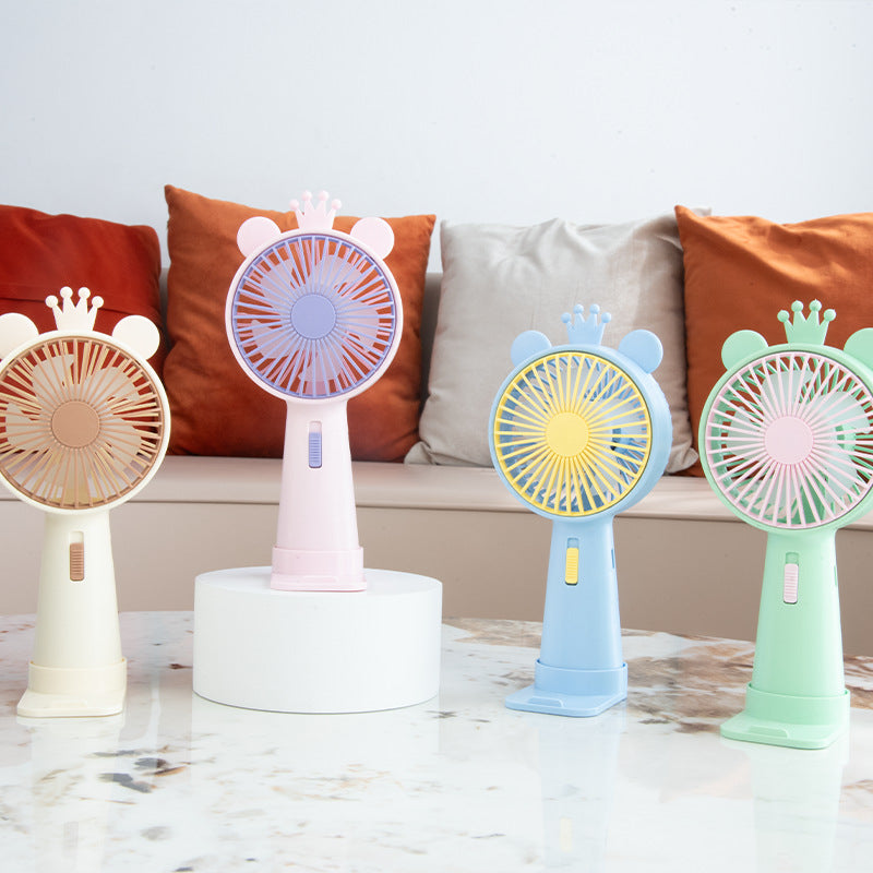 Cute Portable Handheld Fan Bowlift