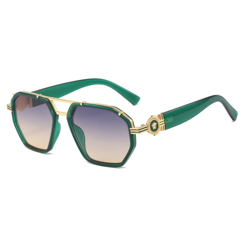 Elegant Oversized Geometric Sunglasses Bowlift