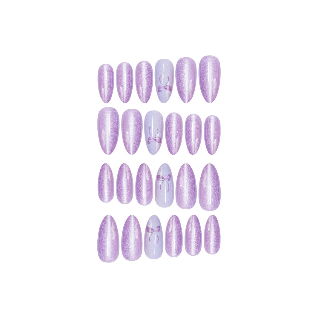 Elegant Ombre Acrylic Nail Extensions Bowlift