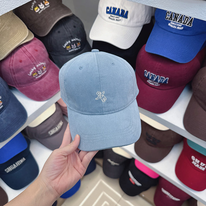 Women's Embroidered Icon Baseball Cap Bowlift