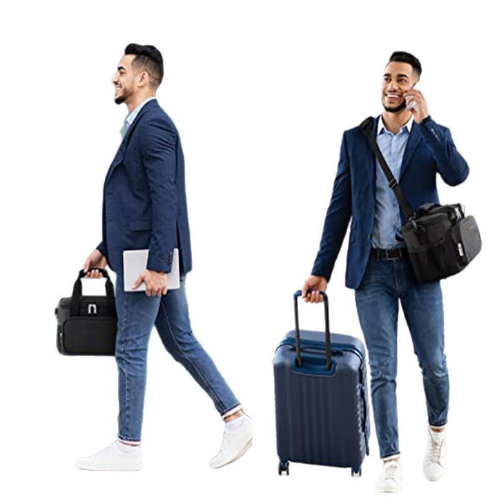 Insulated cooler bag with practical front pocket Bowlift