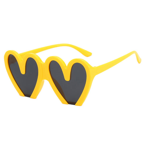 Women Heart-Shaped Sunglasses Bowlift 1780928954