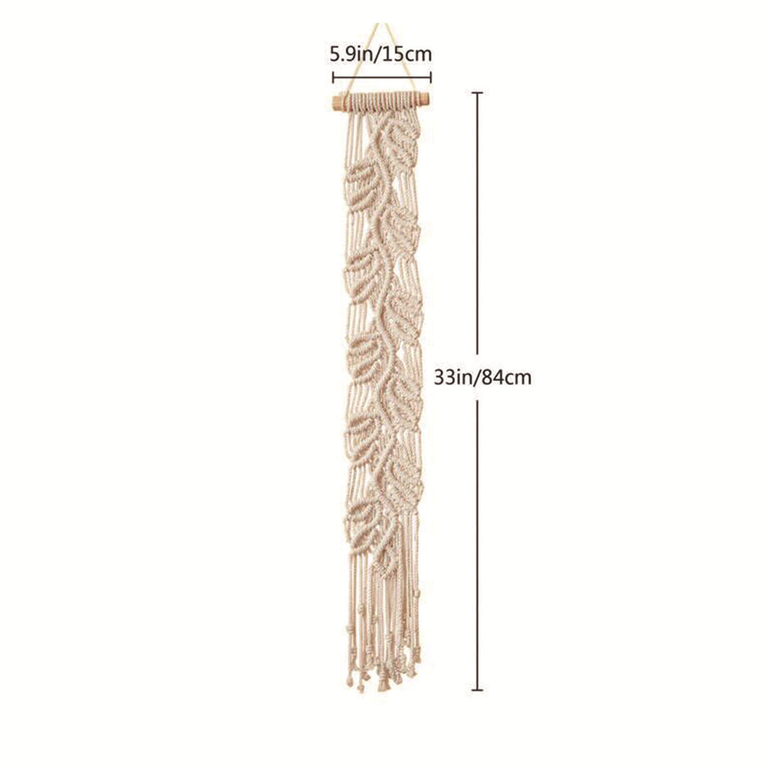 Macrame Leaf Wall Art Decor Bowlift