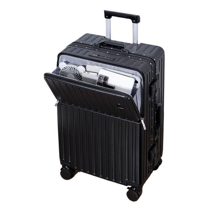 Trolley Suitcase With Innovative Storage Space And Integrated Security System Bowlift