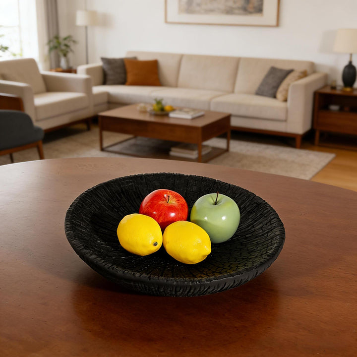 Textured Decorative Serving Bowl