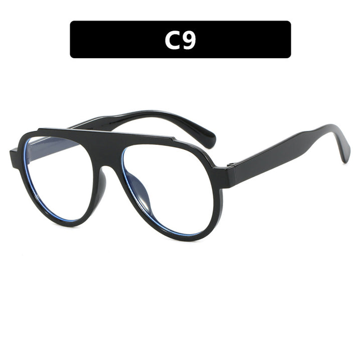 Women Vintage-Style Sunglasses with Elegant Plastic Frame in Leopard Pattern Bowlift