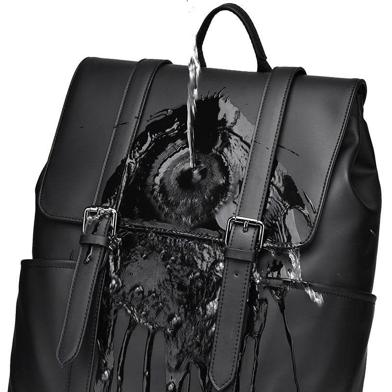Stylish and Functional Leather Backpack Bowlift