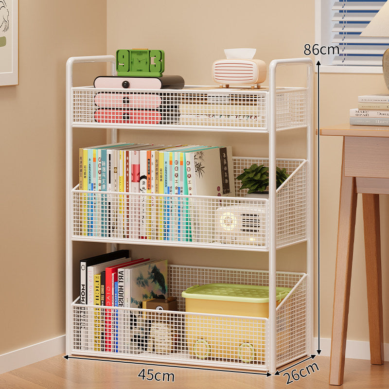 Modern Multi-Tier Mesh Storage Shelf Bowlift
