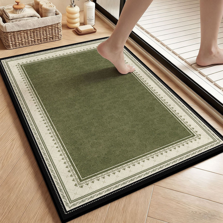 Nature-Inspired Decorative Bath Mat