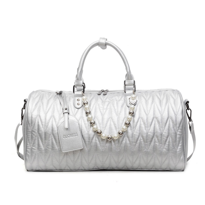 Noble travel bag in modern diamond design Bowlift
