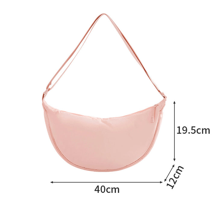 Spacious Crossbody Shoulder Bag Bowlift