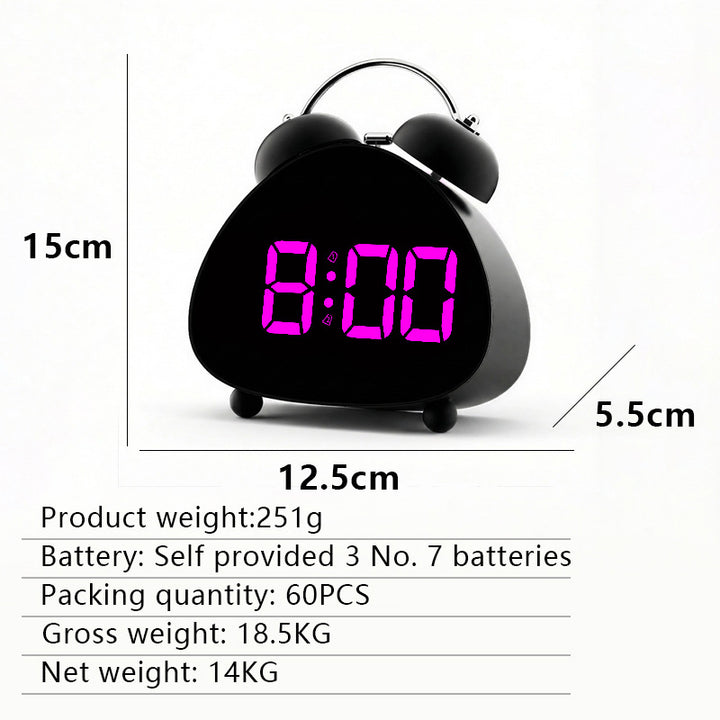Digital Radio Alarm Clock Bowlift