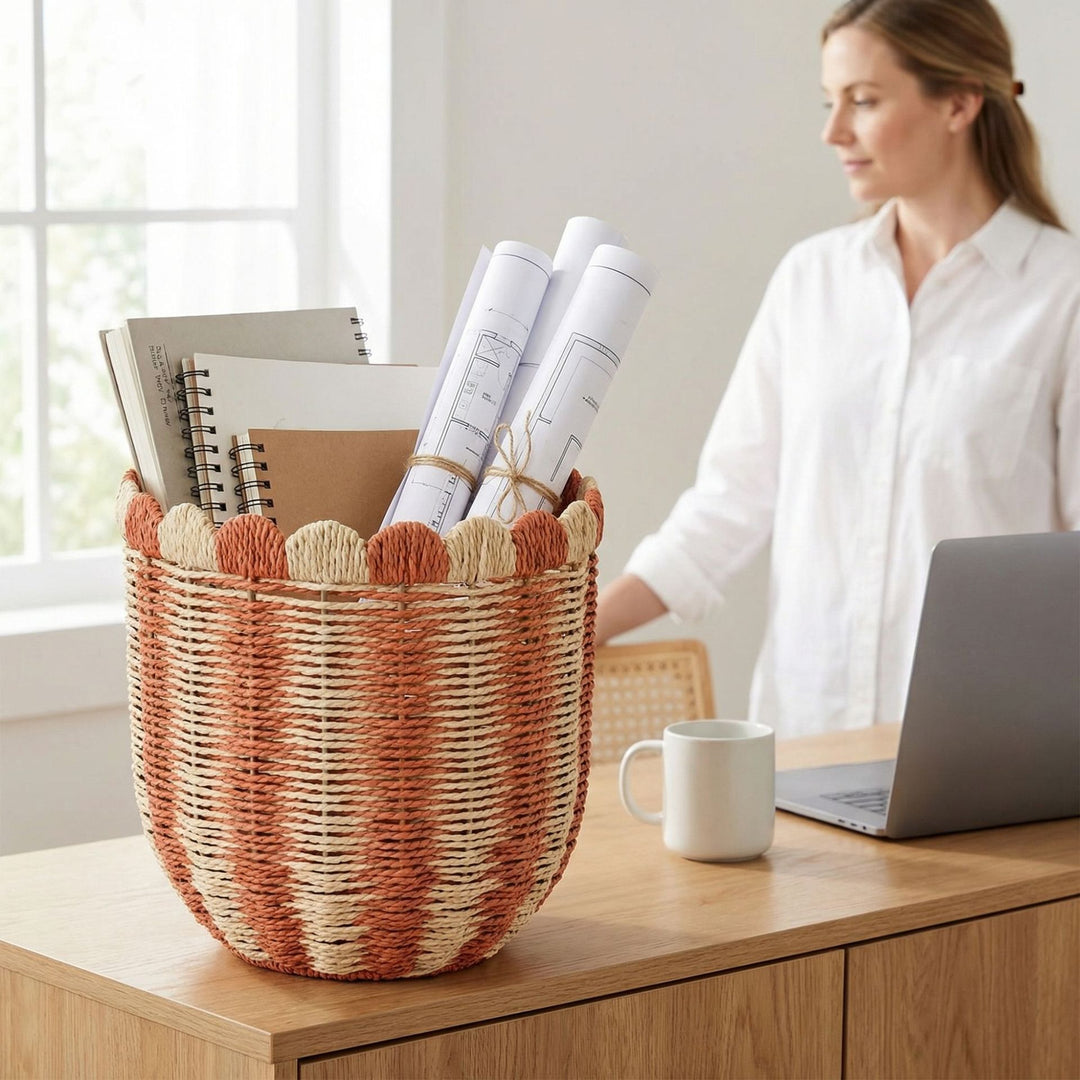Decorative storage basket Bowlift