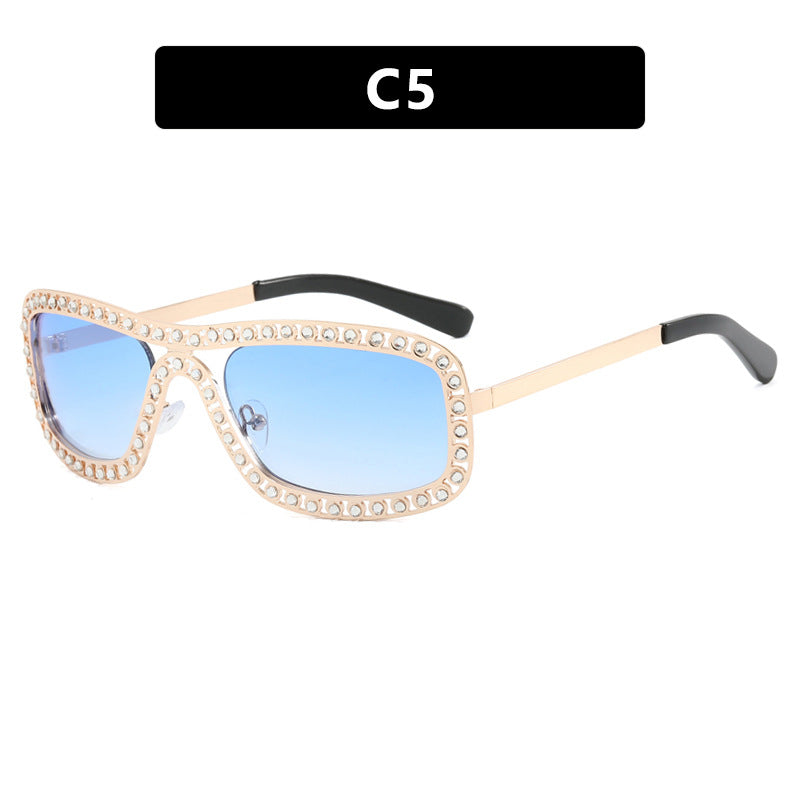 Women’s fashionable sunglasses with sparkling frame Bowlift