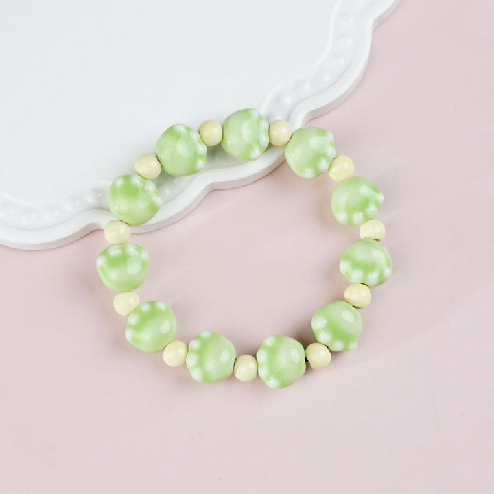 Heart-Shaped Beaded Bracelet Bowlift