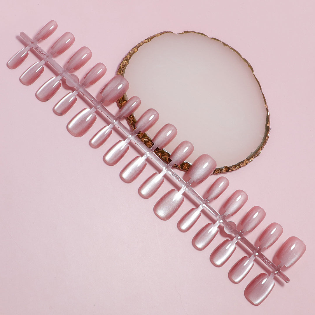Glossy Gradient Press-On Nail Tips Bowlift