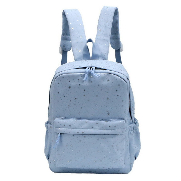 Backpack with Sparkling Star Motif Bowlift