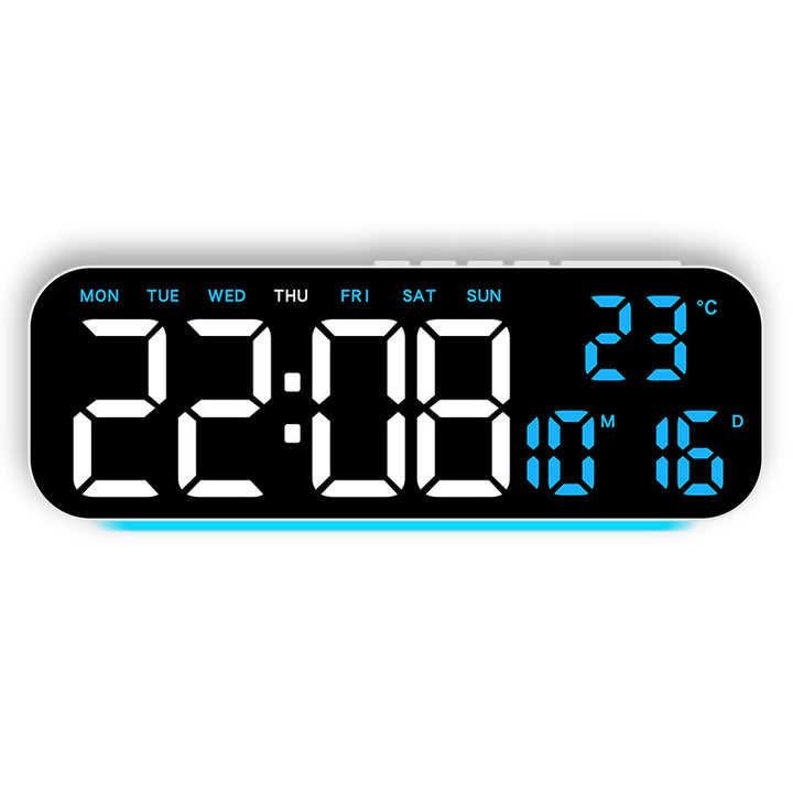 Digital Multifunction Alarm Clock with Weather Station Bowlift