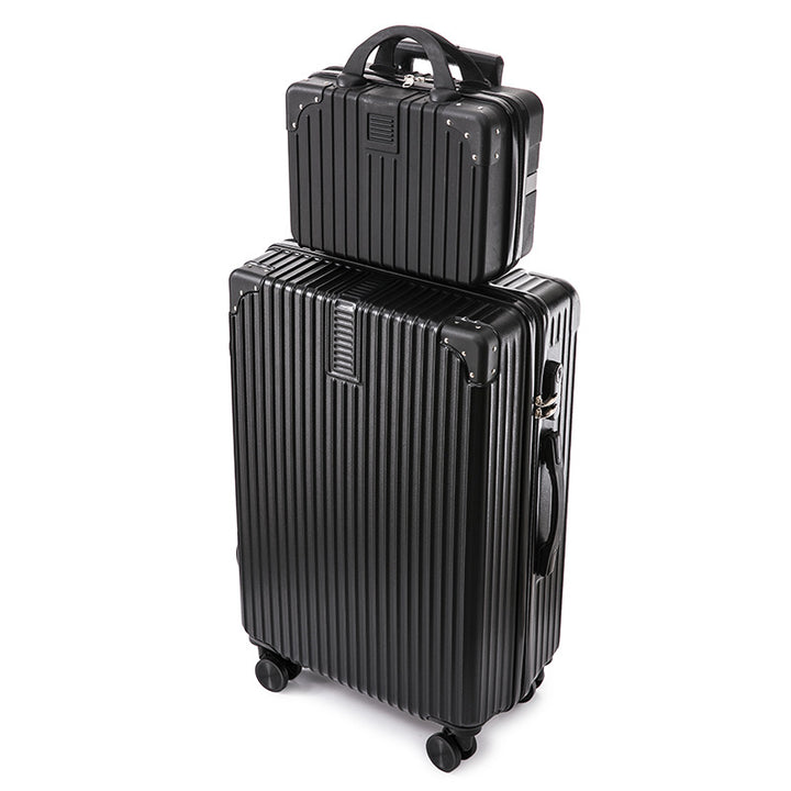 Durable Multi-Compartment Spinner Suitcase Bowlift
