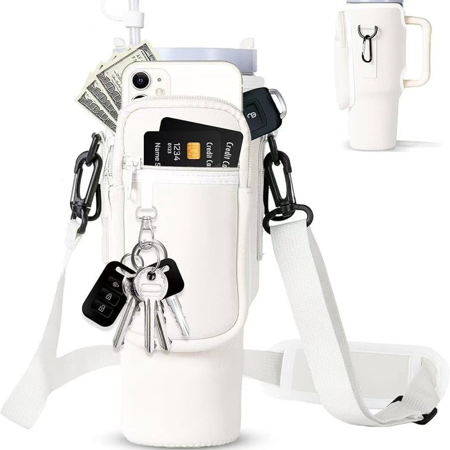 Women's insulated bottle with versatile carrying bag Bowlift