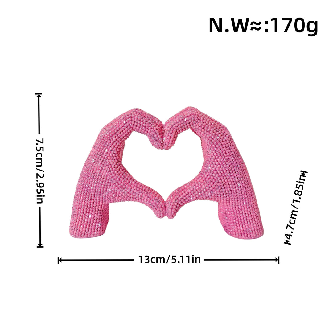 Heart Hand Sculpture Bowlift