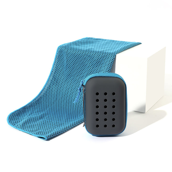 Ladies Cooling Microfiber Towel with Storage Case Bowlift