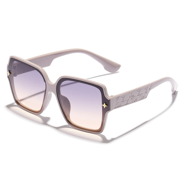 Ladies stylish oversized sunglasses with fashionable frame Bowlift