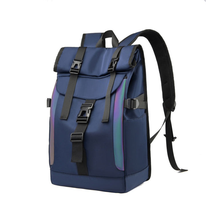 Stylish Roll-Top Adventure Backpack Bowlift