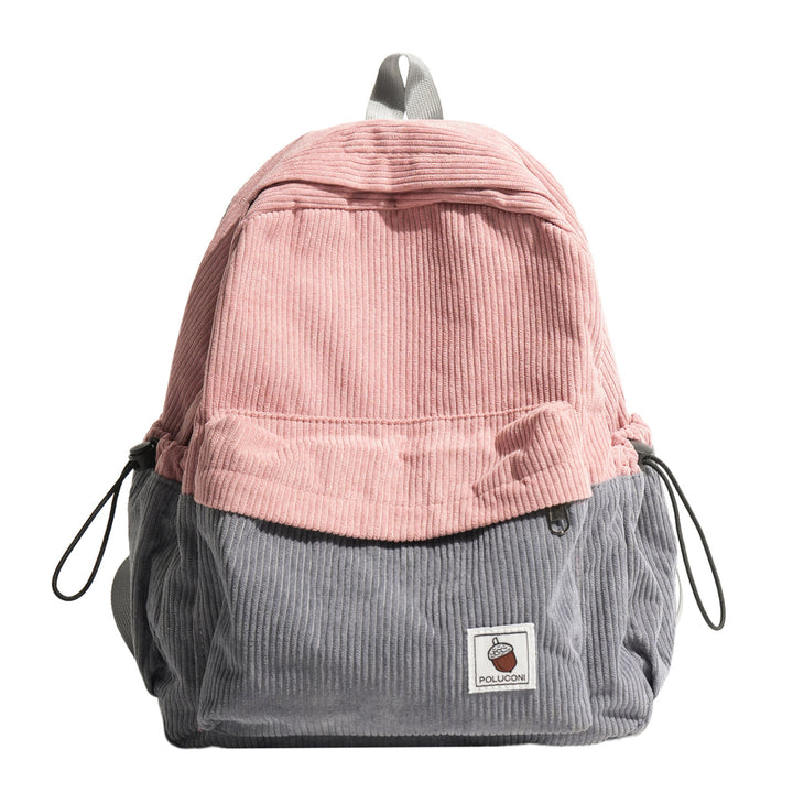 Corduroy Textured Backpack