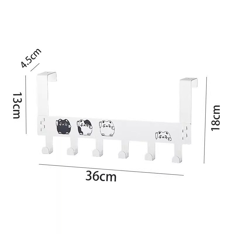 Decorative Animal-Themed Wall Hook Rack