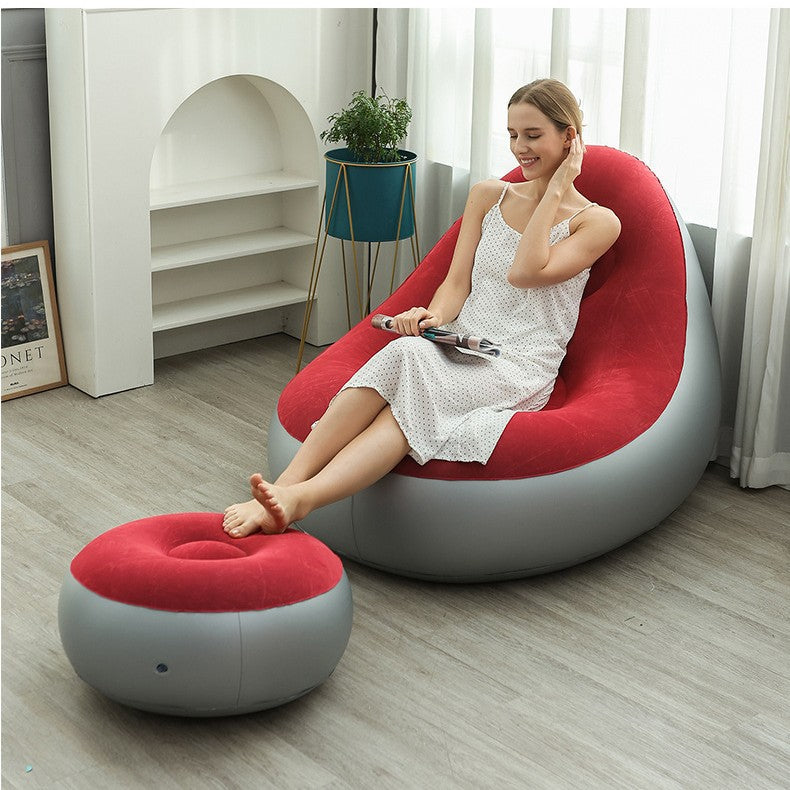 Women's Inflatable Comfort Sofa with Ergonomic Backrest Bowlift