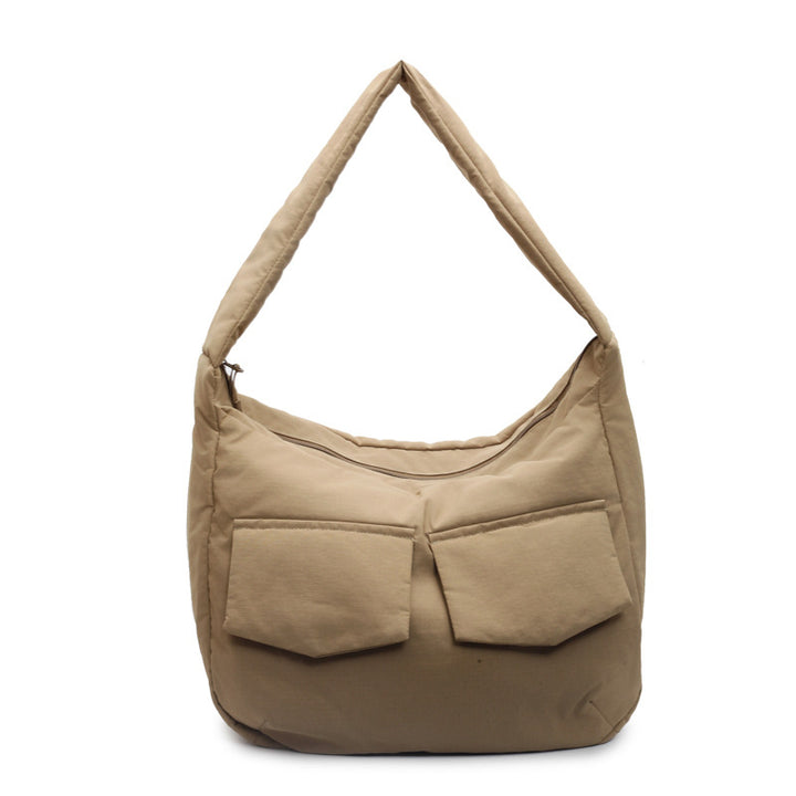 Soft Fabric Shoulder Hobo Bag Bowlift
