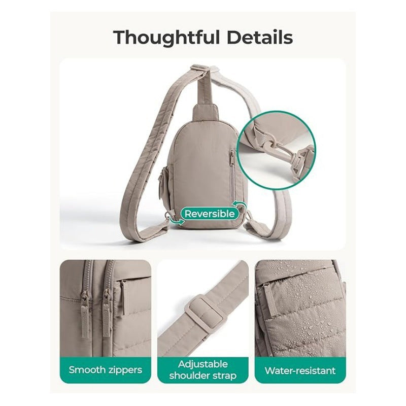 Modular Crossbody Bag with Practical Compartments Bowlift