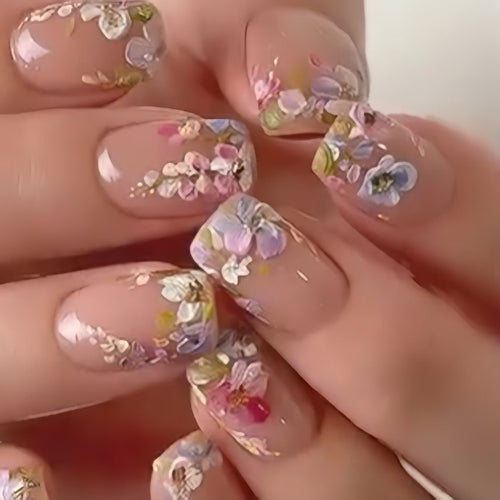 Floral Nail Art Design Kit Bowlift