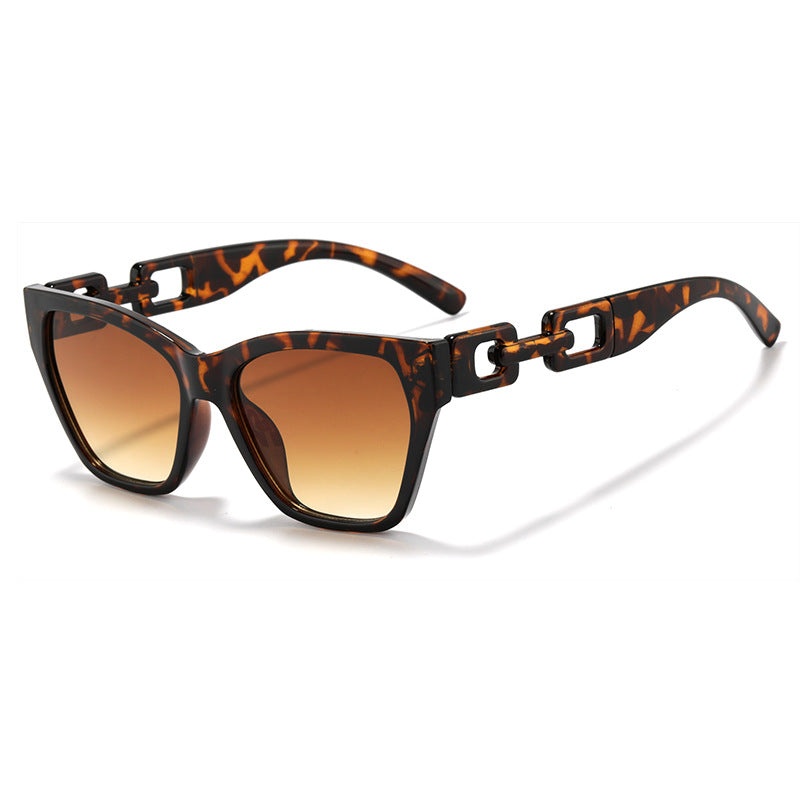 Stylish Geometric Cat Eye Sunglasses