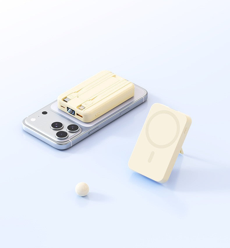 Portable power bank with fast charging technology and innovative smart function Bowlift