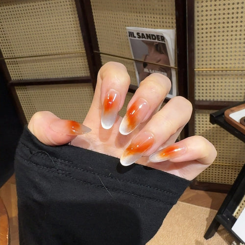 Ombre Press-On Nail Set Bowlift