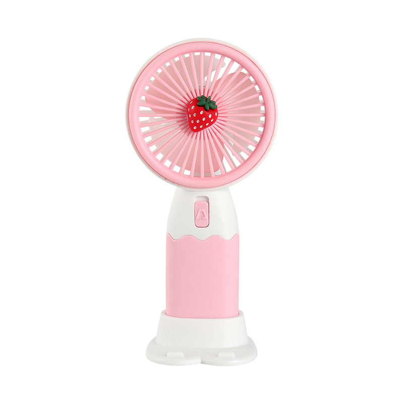 Women's portable handheld fan with flexible design Bowlift