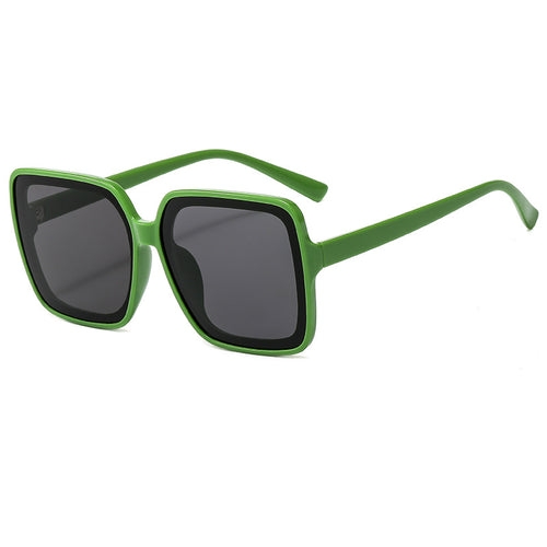 Statement Bold Square Frame Sunglasses