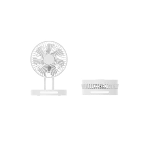 Ladies Multifunctional Table Fan with Adjustable Tilt Angle Bowlift