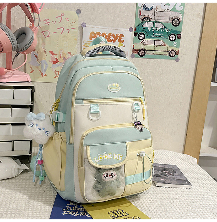 Cute Plush Character Backpack Bowlift