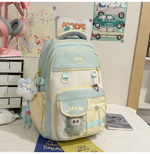 Cute Plush Character Backpack Bowlift