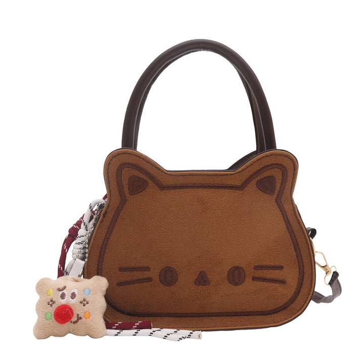 Cute Cat-Shaped Handbag Bowlift