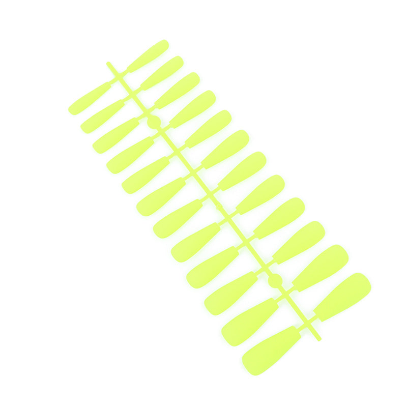 Artificial Nail Set in Trendy Neon Design Bowlift
