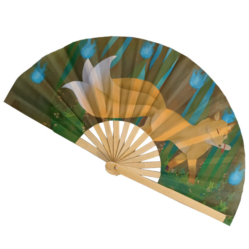 Women's fan with creative drag motif Bowlift