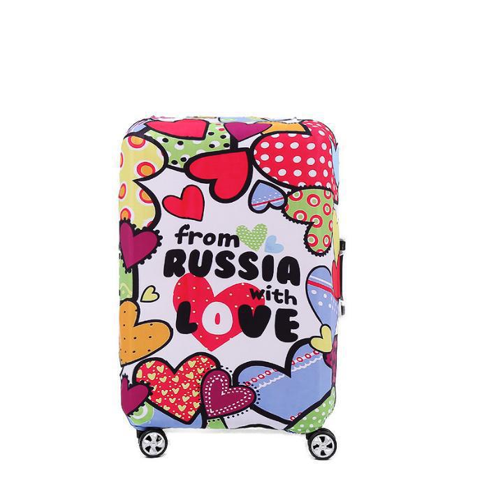 Unisex Suitcase with Creative World Travel Design Bowlift