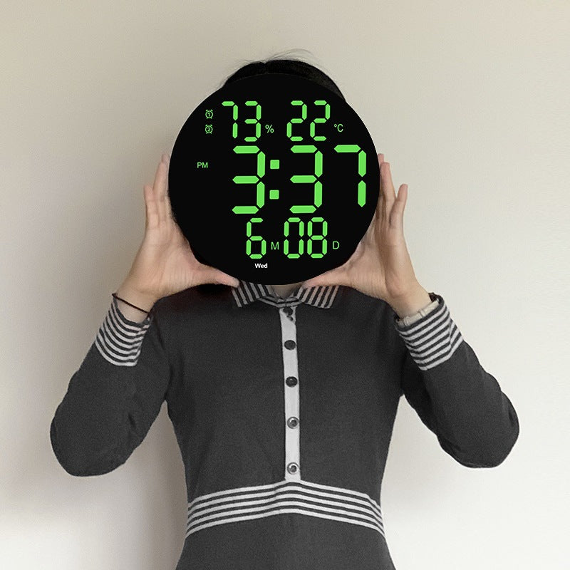 Digital weather clock with hygrometer and thermometer Bowlift