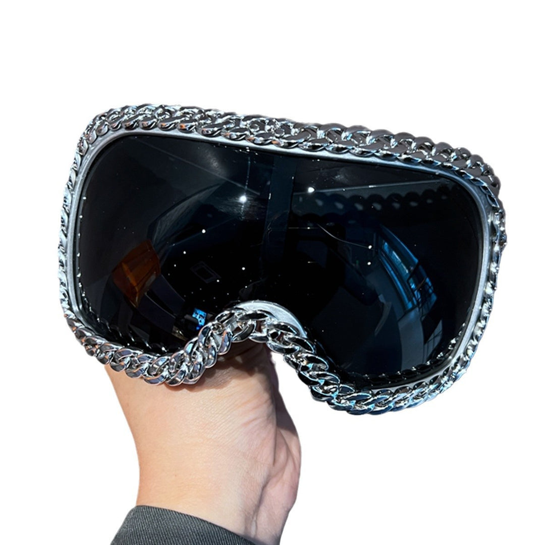 Women’s ski goggles with luxurious chain frame Bowlift